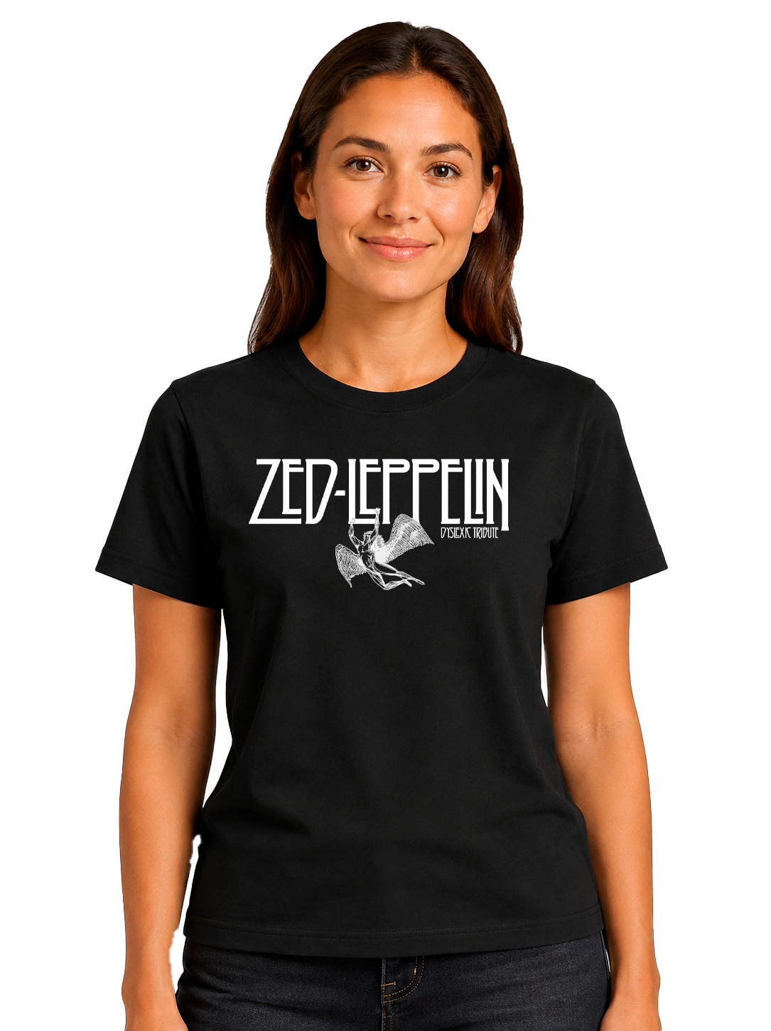Camiseta negra oficial con logo "Zed Leppelin" - Imagen 2